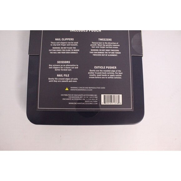 Tommy Bahama Travel Nail Set Nail Care Fingernail, Toe Clipper, Scissors New - Picture 4 of 7